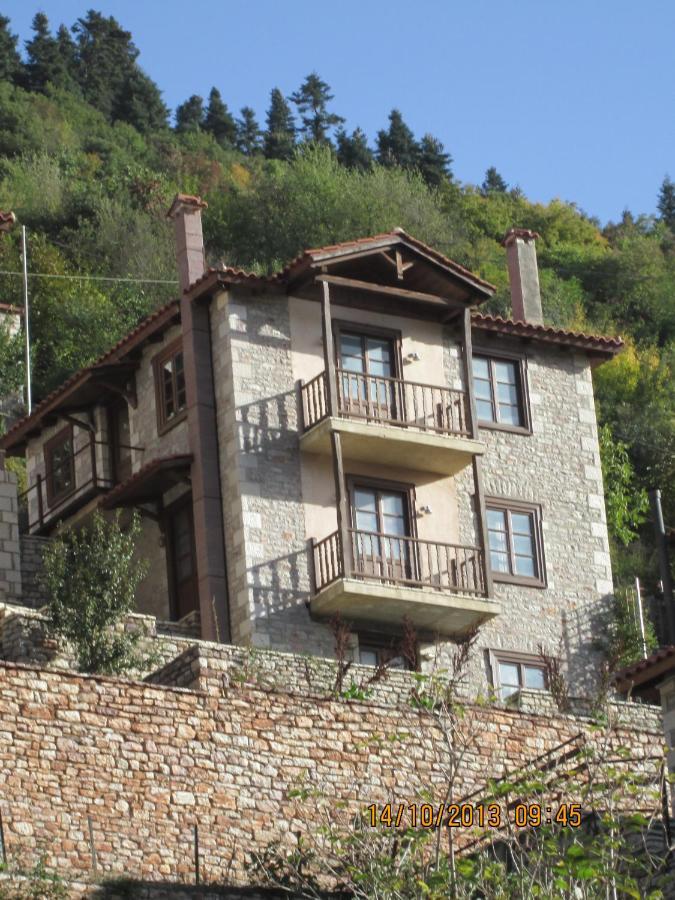 Villa Korfes-Κορφές Τριώροφη Βίλα Για Οικογένειες Και Παρέες Karpenísion Exteriör bild